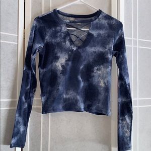 Hollister tie dye long sleeve
